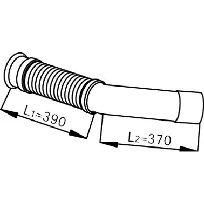 Izduvna cev DINEX DIN53252 IC-214652