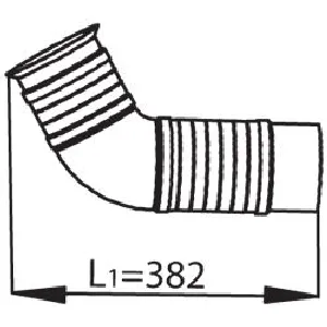 Izduvna cev DINEX DIN53254 IC-214653