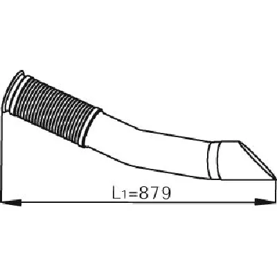 Izduvna cev DINEX DIN54244 IC-B9CA92