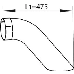 Izduvna cev DINEX DIN54668 IC-C6CFC1