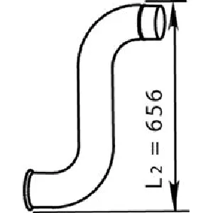 Izduvna cev DINEX DIN66214 IC-B575EE