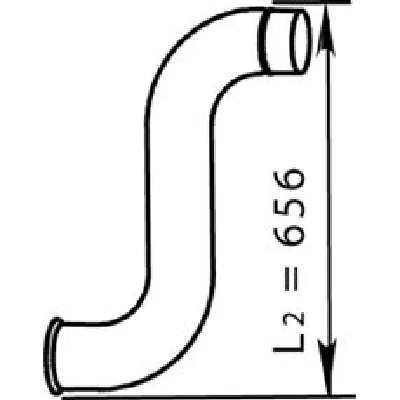 Izduvna cev DINEX DIN66214 IC-B575EE