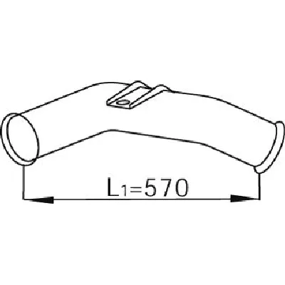 Izduvna cev DINEX DIN68241 IC-9B4638