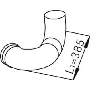 Izduvna cev DINEX DIN68708 IC-9B467A