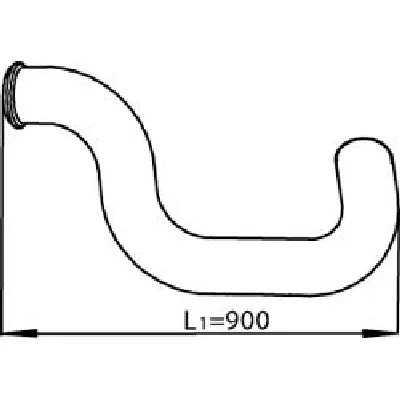 Izduvna cev DINEX DIN80770 IC-275606