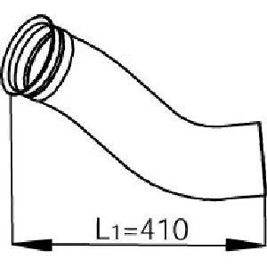 Izduvna cev DINEX DIN81132 IC-275598