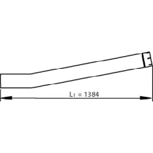 Izduvna cev DINEX DIN81607 IC-C6CD26