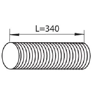 Izduvna cev DINEX DIN82140 IC-9B48EE