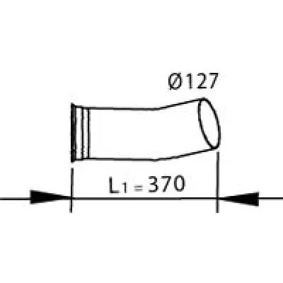 Izduvna cev DINEX DIN82144 IC-9B48EF