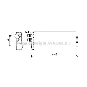 Izmenjivač toplote AVA COOLING IVA6113 AVA IC-G071Y7