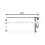 Izmenjivač toplote AVA COOLING ME6279 AVA IC-F8BFB8