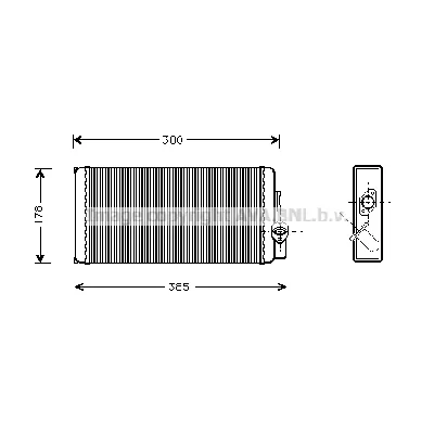 Izmenjivač toplote AVA COOLING MS6188 AVA IC-F8BFB5