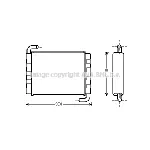 Izmenjivač toplote AVA COOLING SC6006 AVA IC-F8BFBD