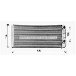 Izmenjivač toplote AVA COOLING VL6114 AVA IC-F8BFC4