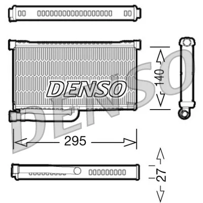 Izmenjivač toplote DENSO DRR02004 IC-CFE395