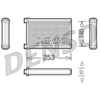 Izmenjivač toplote DENSO DRR05005 IC-CFE396