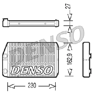 Izmenjivač toplote DENSO DRR09034 IC-CFE3A3
