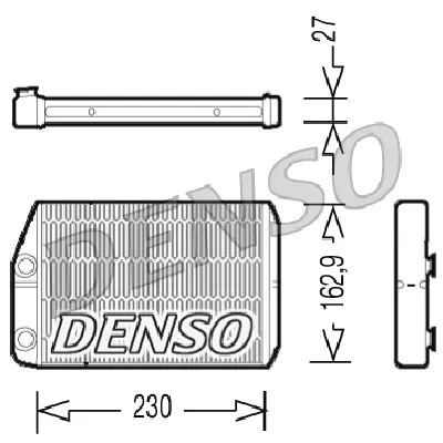 Izmenjivač toplote DENSO DRR09034 IC-CFE3A3