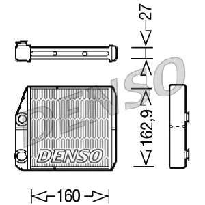 Izmenjivač toplote DENSO DRR09035 IC-CFE3A4