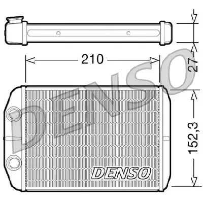 Izmenjivač toplote DENSO DRR09073 IC-CFE3AE