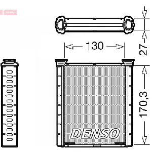 Izmenjivač toplote DENSO DRR46001 IC-G04M0Y