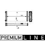 Izmenjivač toplote MAHLE AH 117 000P IC-G08DIR