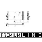 Izmenjivač toplote MAHLE AH 129 000P IC-G08DJ3