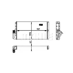 Izmenjivač toplote MAHLE AH 129 000P IC-G08DJ3