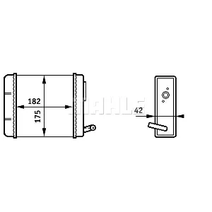 Izmenjivač toplote MAHLE AH 150 000S IC-G08DJO