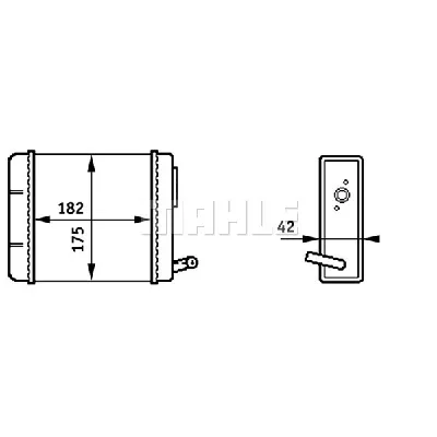 Izmenjivač toplote MAHLE AH 150 000S IC-G08DJO