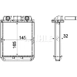 Izmenjivač toplote MAHLE AH 182 000P IC-G08DKM