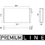 Izmenjivač toplote MAHLE AH 295 000P IC-G0TOP6