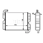 Izmenjivač toplote MAHLE AH 45 000S IC-G08DGP