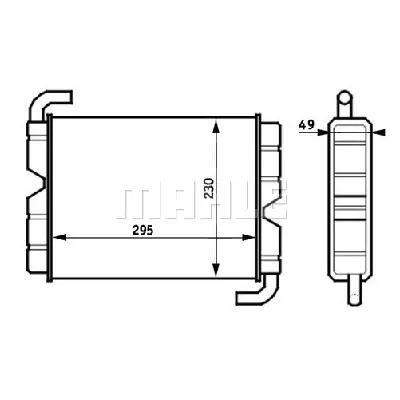 Izmenjivač toplote MAHLE AH 45 000S IC-G08DGP