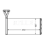 Izmenjivač toplote MAHLE AH 46 000S IC-G08DGQ