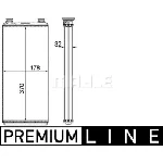 Izmenjivač toplote MAHLE AH 5 000P IC-G08DFY