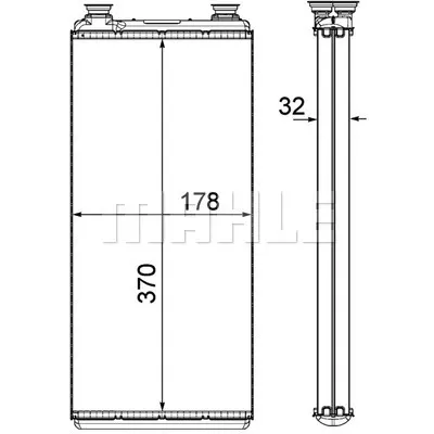 Izmenjivač toplote MAHLE AH 5 000P IC-G08DFY