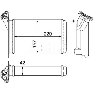 Izmenjivač toplote MAHLE AH 95 000S IC-G08DI5