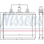 Izmenjivač toplote NISSENS NIS 70517 IC-A359BD