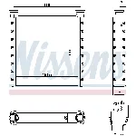 Izmenjivač toplote NISSENS NIS 70533 IC-G0R6G5