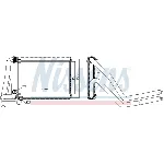 Izmenjivač toplote NISSENS NIS 707071 IC-DD61BD
