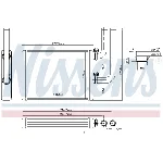 Izmenjivač toplote NISSENS NIS 707076 IC-DD61C1