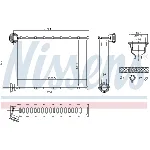Izmenjivač toplote NISSENS NIS 707079 IC-E73CFE
