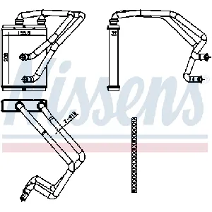 Izmenjivač toplote NISSENS NIS 707174 IC-G0R6G6