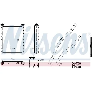Izmenjivač toplote NISSENS NIS 707198 IC-G0QQ1Y