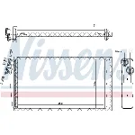 Izmenjivač toplote NISSENS NIS 707206 IC-G0UZI2