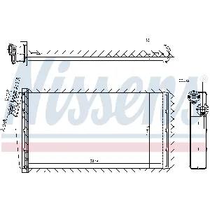Izmenjivač toplote NISSENS NIS 707206 IC-G0UZI2
