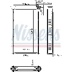 Izmenjivač toplote NISSENS NIS 707209 IC-G0UAED