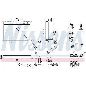 Izmenjivač toplote NISSENS NIS 707289 IC-G11C4U