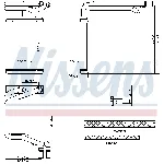 Izmenjivač toplote NISSENS NIS 707291 IC-G0YC1D